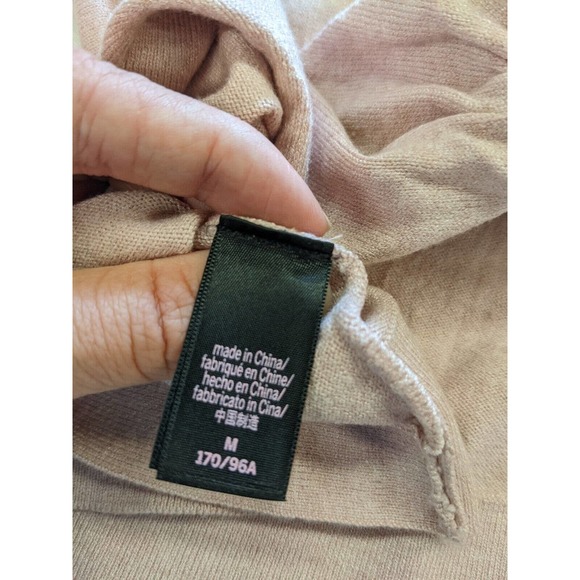 Victoria’s Secret Sport Twist Open Back Sweater Long Sleeve Pink Size M NWT $65 - Picture 8 of 13